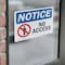 Signmission No Access Sign, Vinyl Decal, 10in W x 7in L, 2PK OS-2PACK-NS-D-710-L-14342 - alternate 2